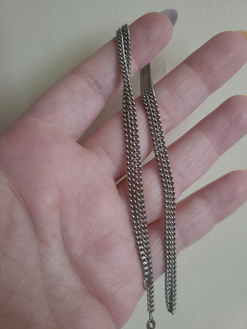 James Avery Medium Curb Chain Sterling Silver 20 Inches - Picture 4 of 6